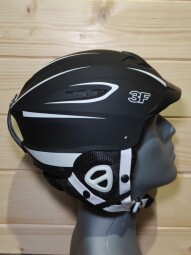PRILBA 3F VISION HELMET MATTE BLACK 55-58CM